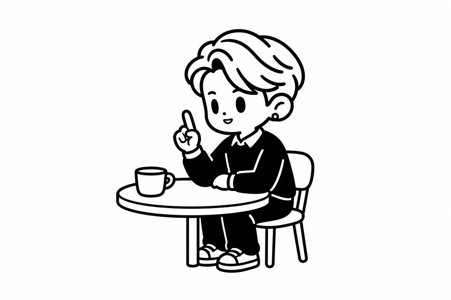 ENTPが聞いた話を短く言い換えて確かめているイラスト