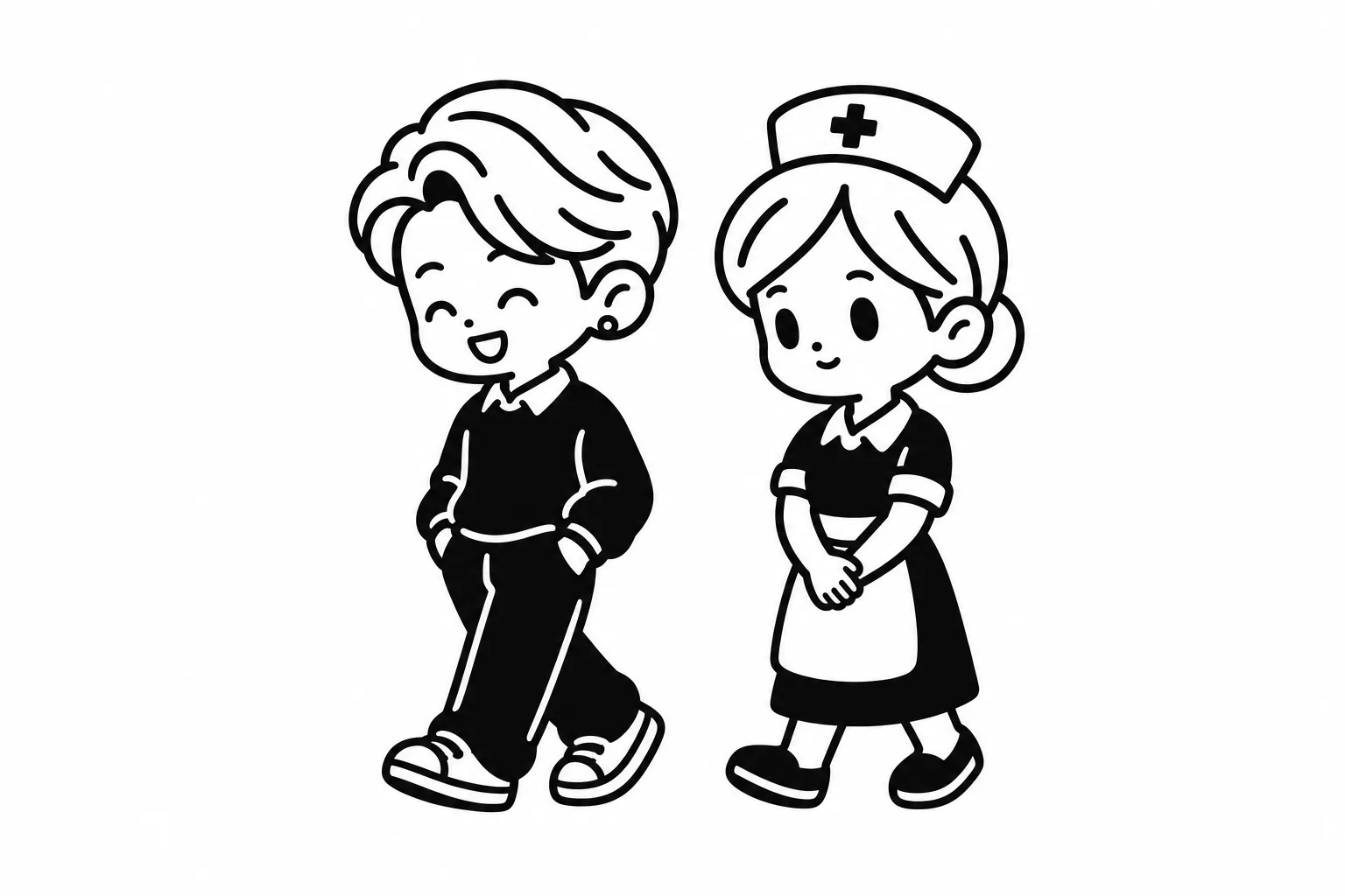 ENTPと友達のイラスト