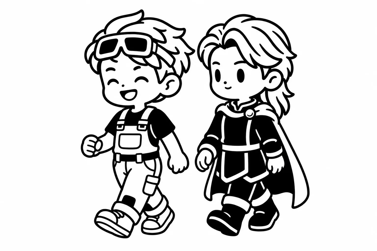 ISTPと友達のイラスト