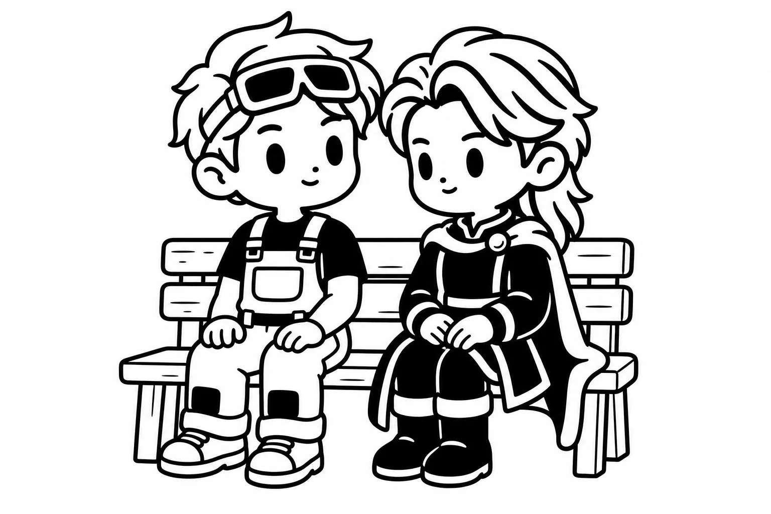 ENFJと恋人のイラスト