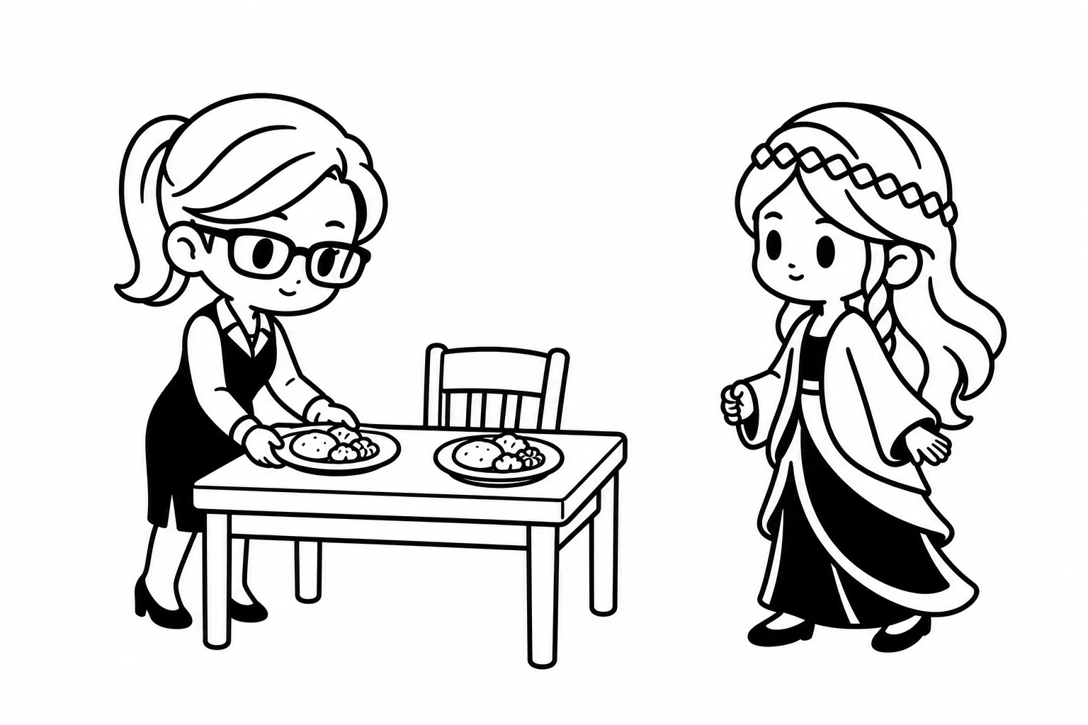 ESTJが恋人と無理なく続く暮らしの形を整えているイラスト