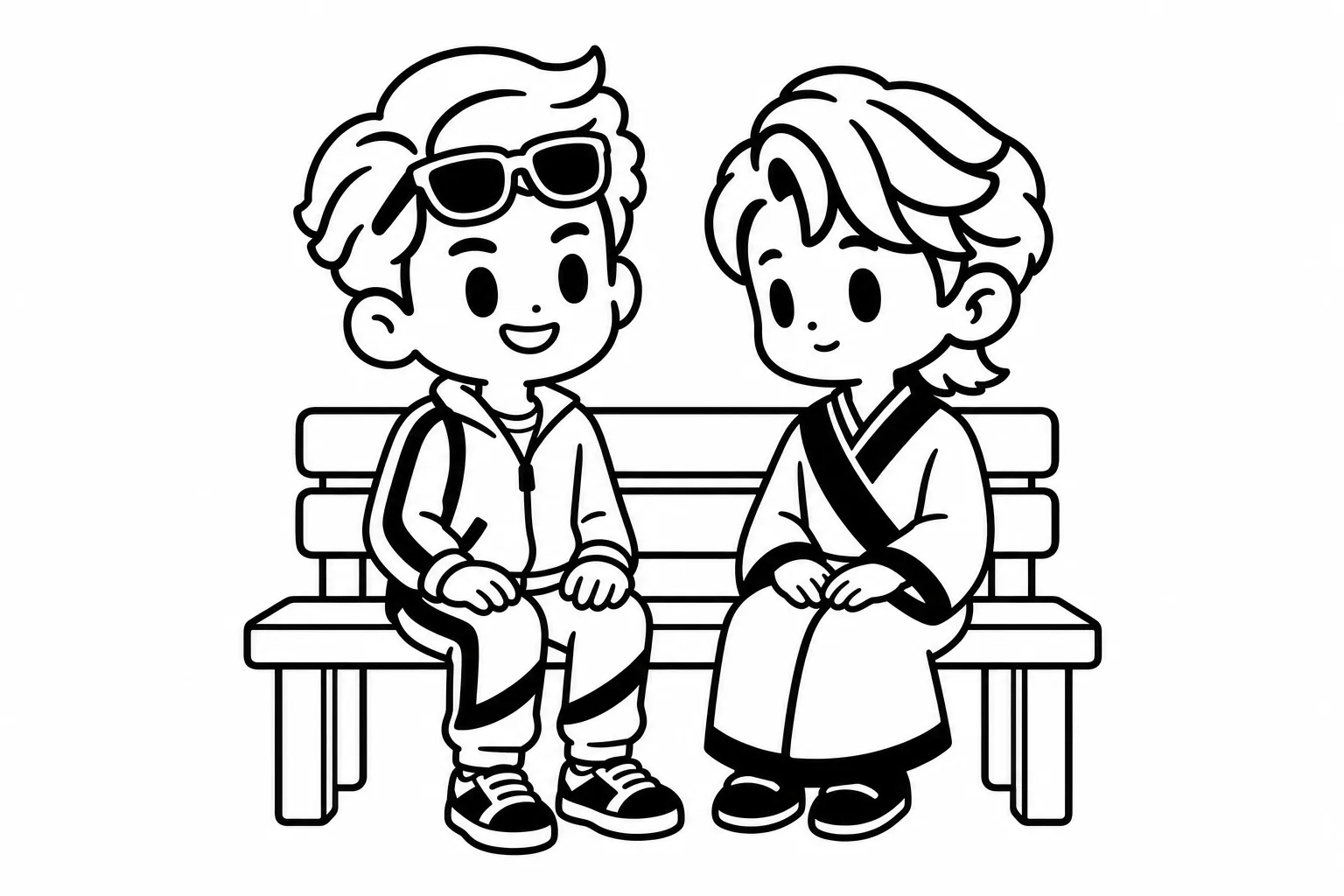ESTPと恋人のイラスト