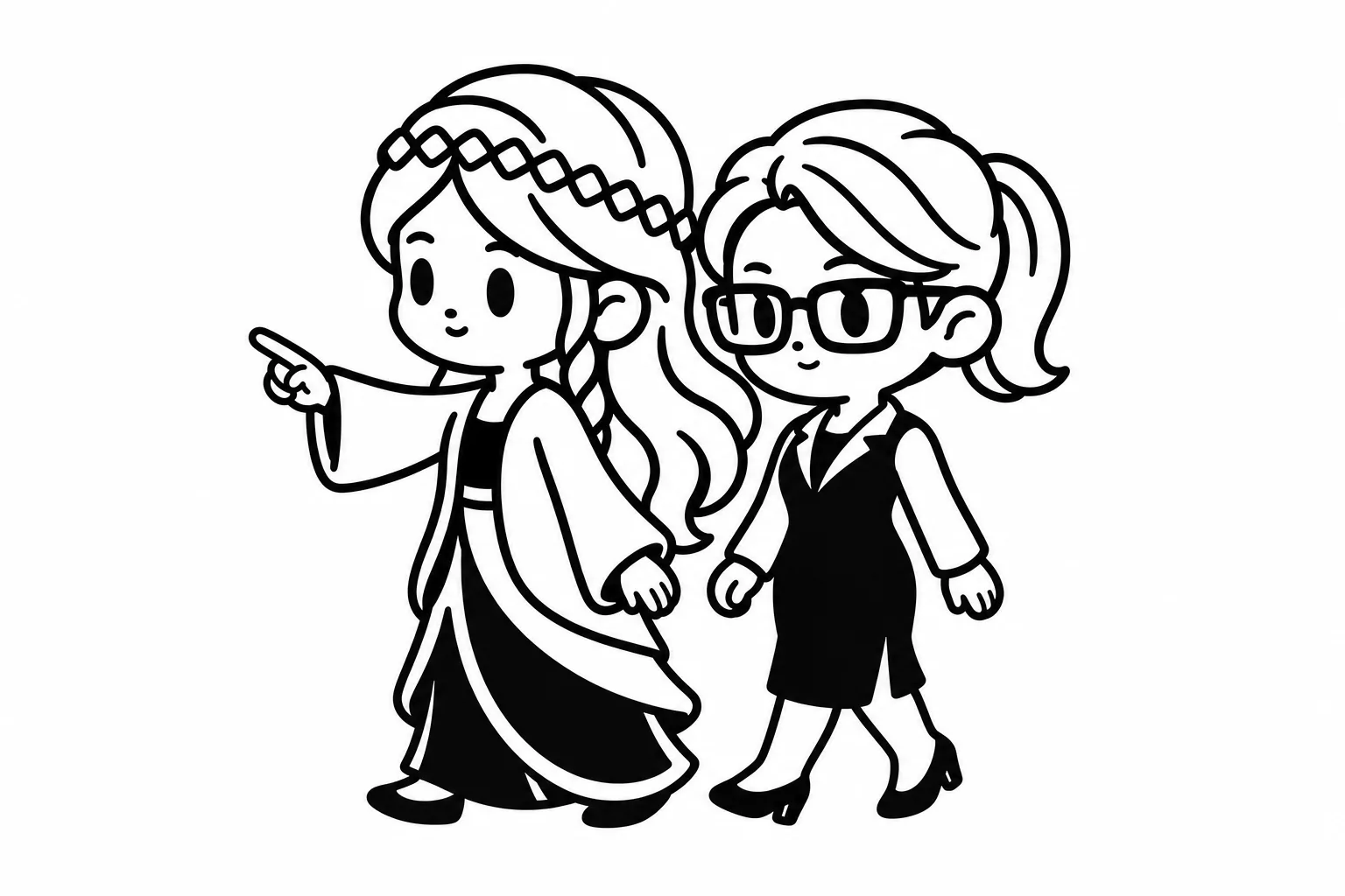 INFPと恋人のイラスト