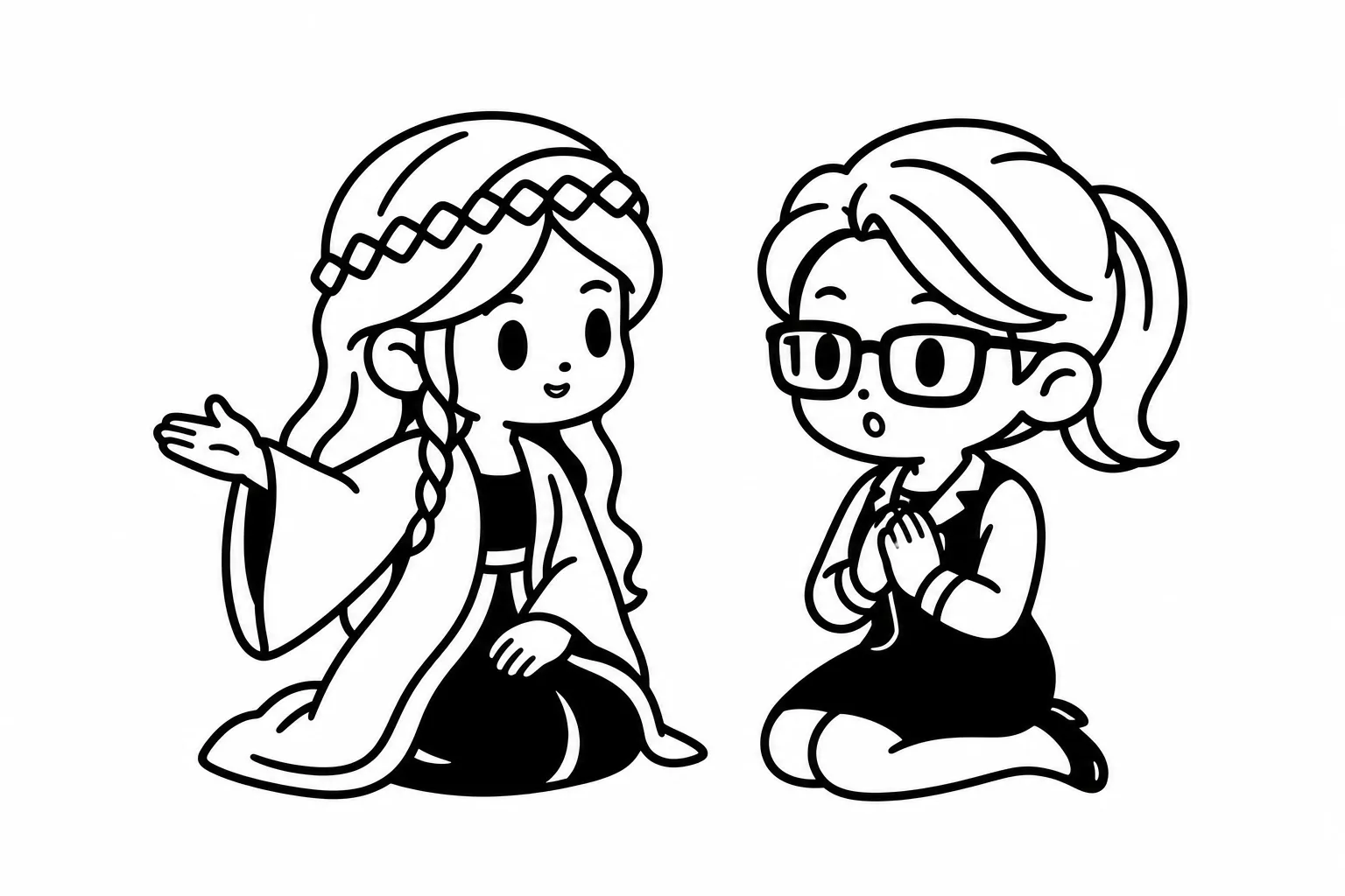 INFPが恋人の先の姿を話しているイラスト
