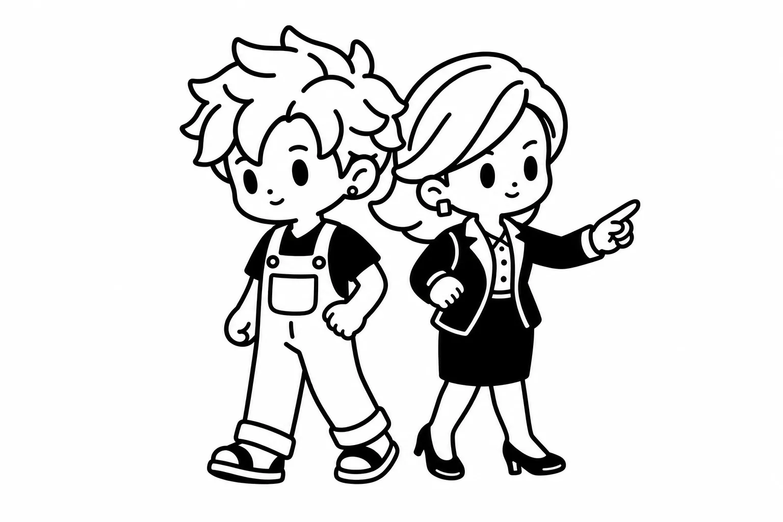 ISFPと恋人のイラスト