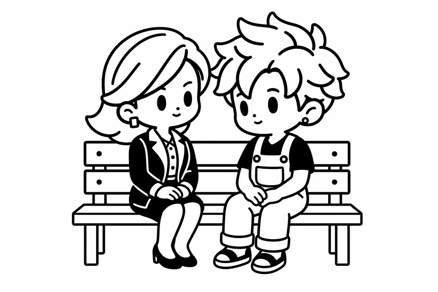 ISFPと恋人のイラスト