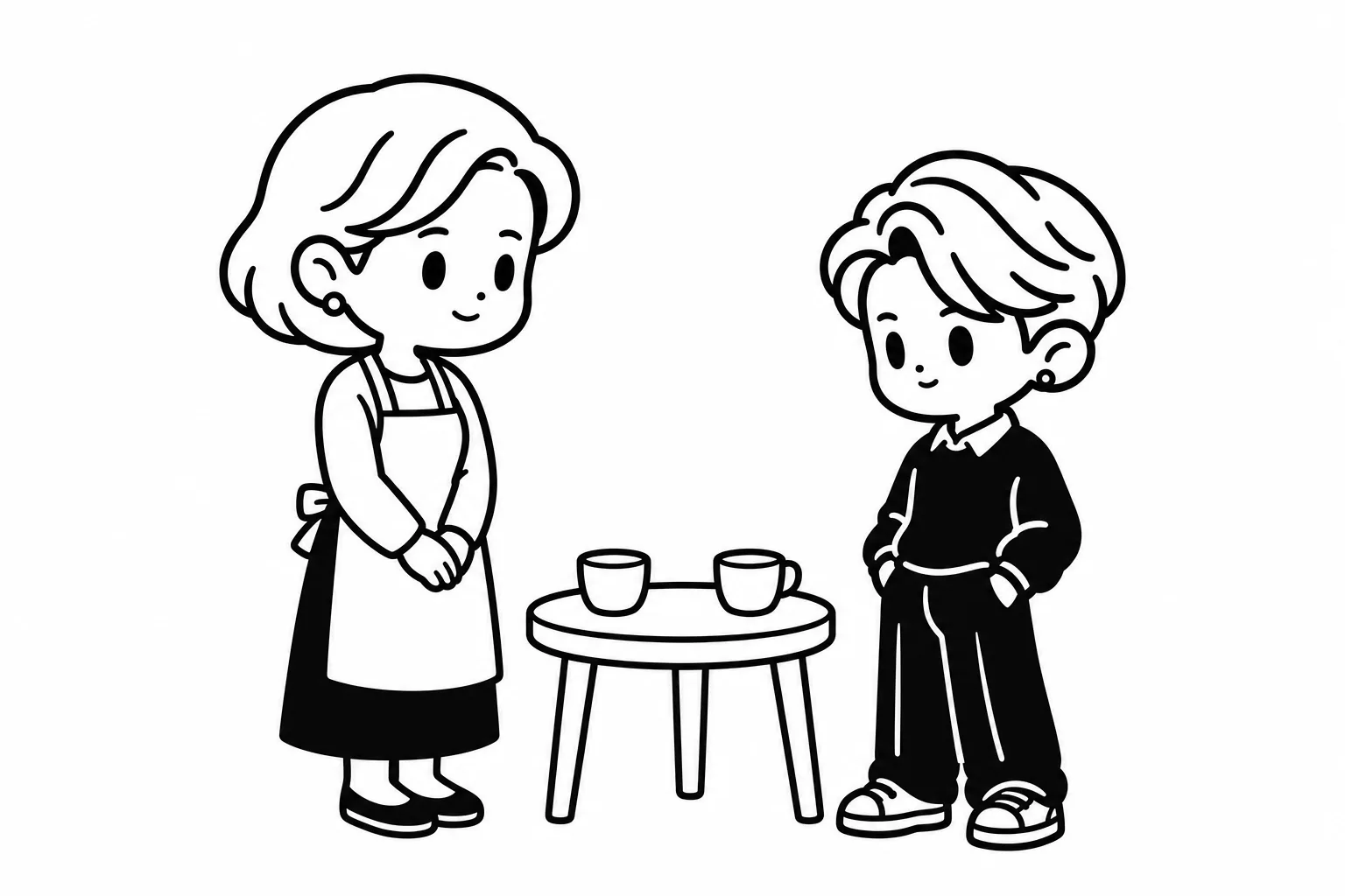 ENTPと親のイラスト