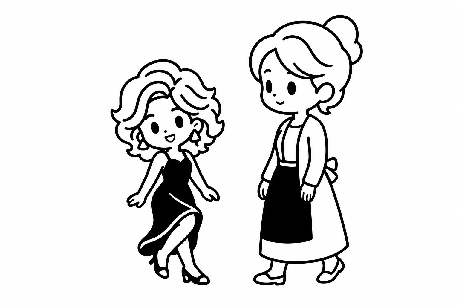 ESFPと親のイラスト