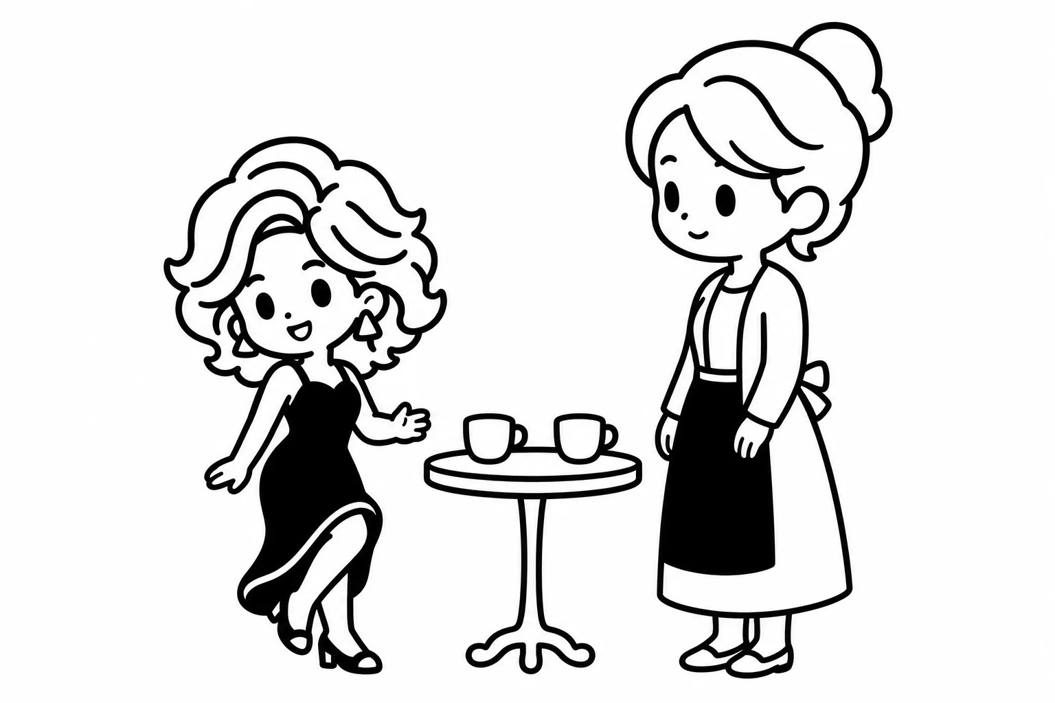 ESFPと親のイラスト