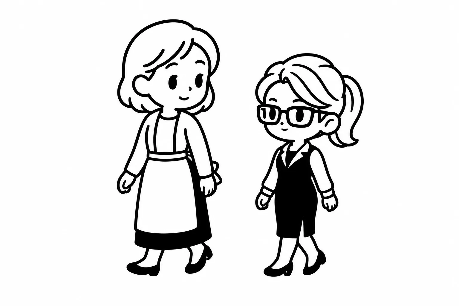 ESTJと親のイラスト