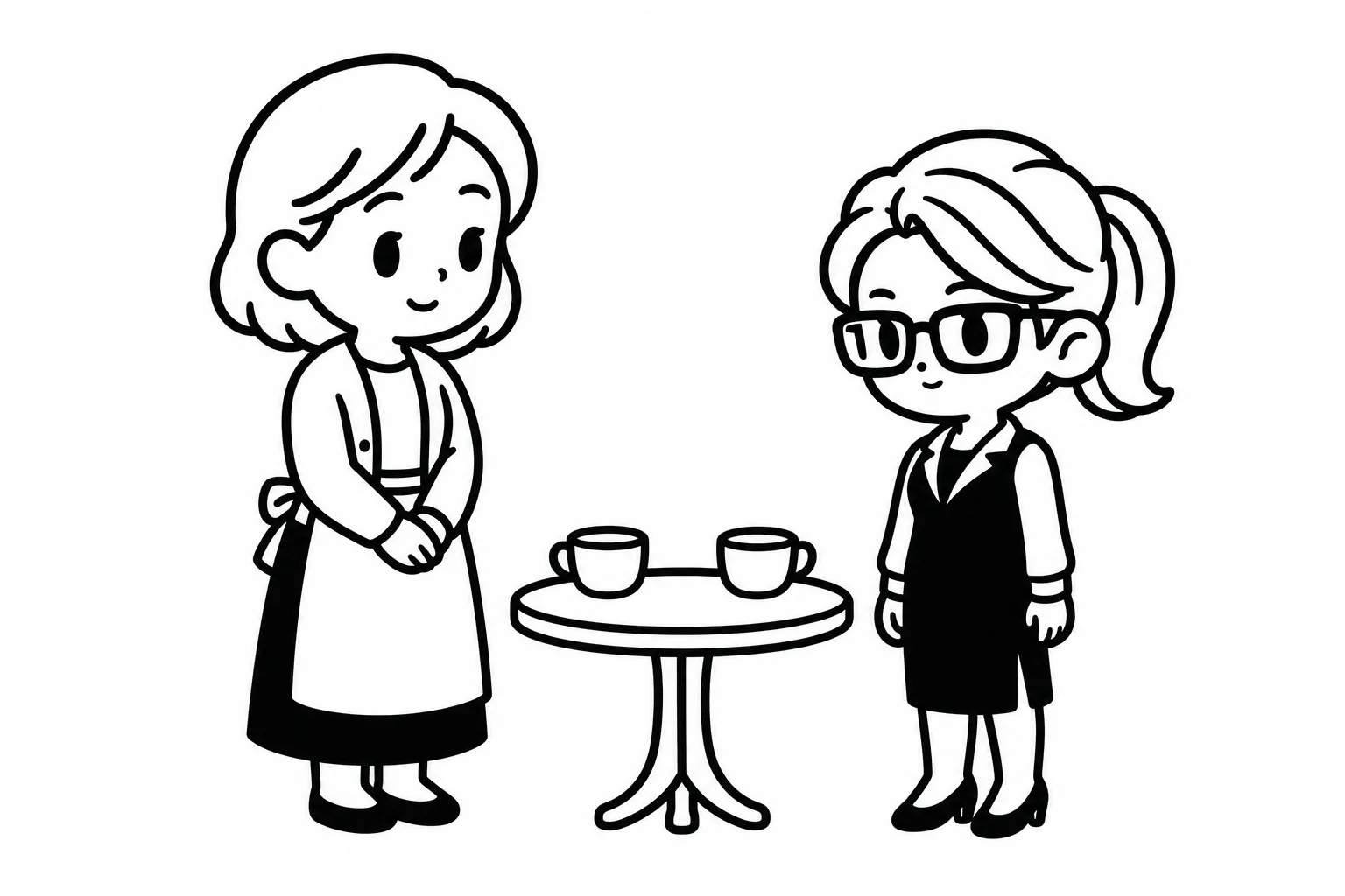 ESTJと親のイラスト