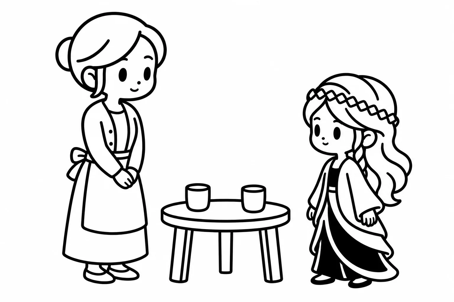 INFPと親のイラスト