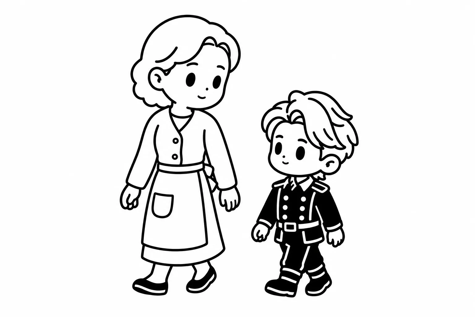 INTJと親のイラスト