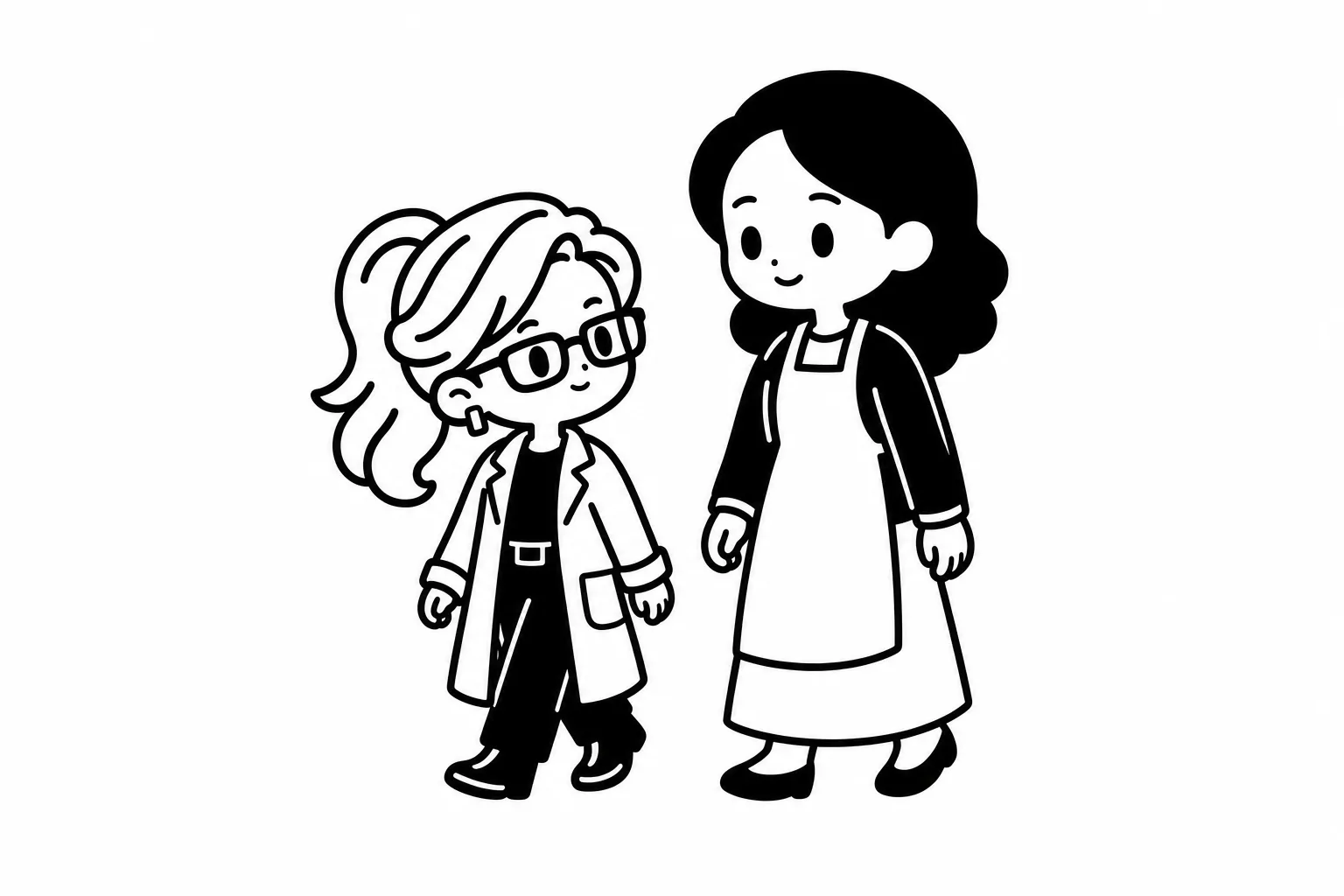 INTPと親のイラスト