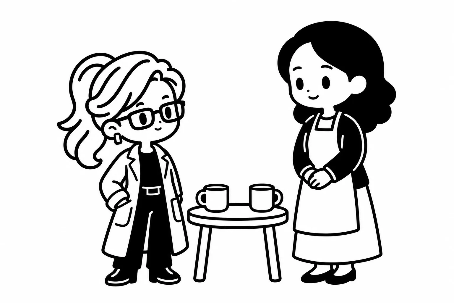 INTPと親のイラスト