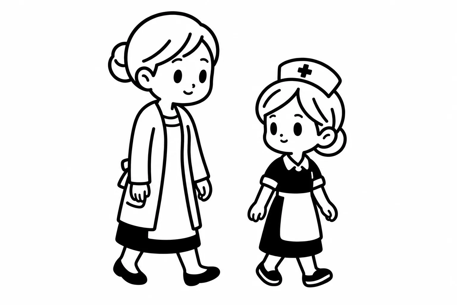 ISFJと親のイラスト