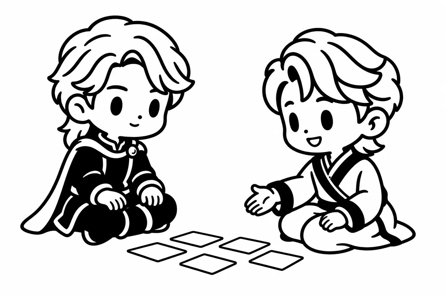 ENFJと兄弟のイラスト