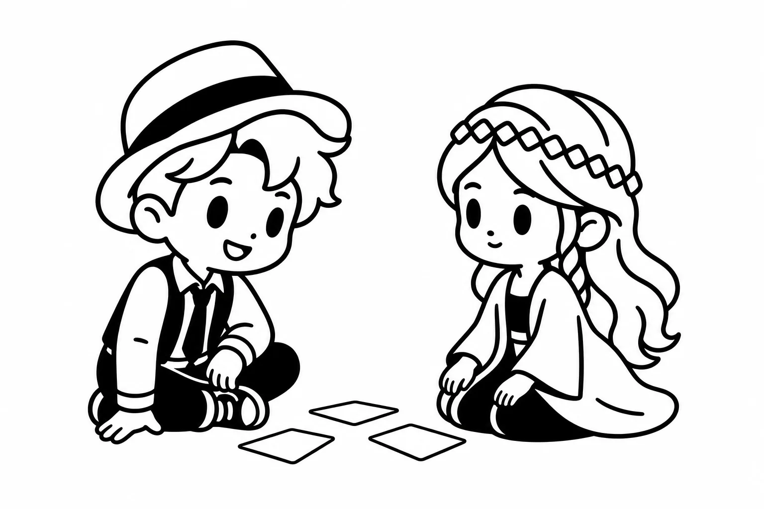 ENFPと兄弟のイラスト