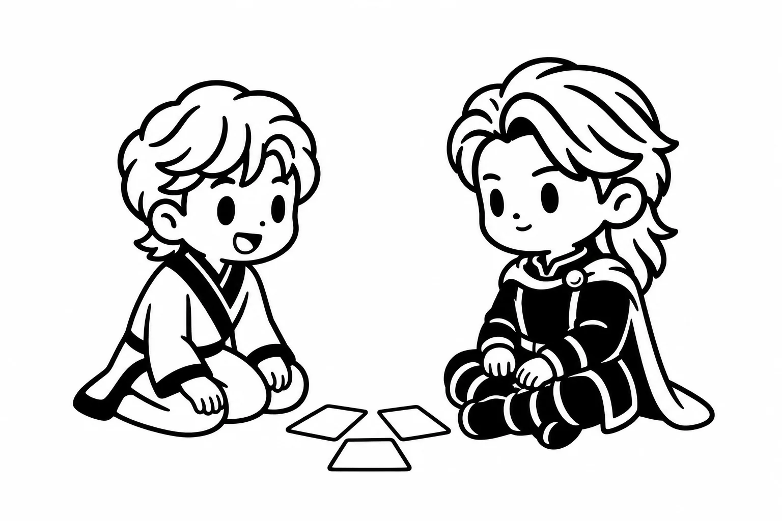 INFJと兄弟のイラスト