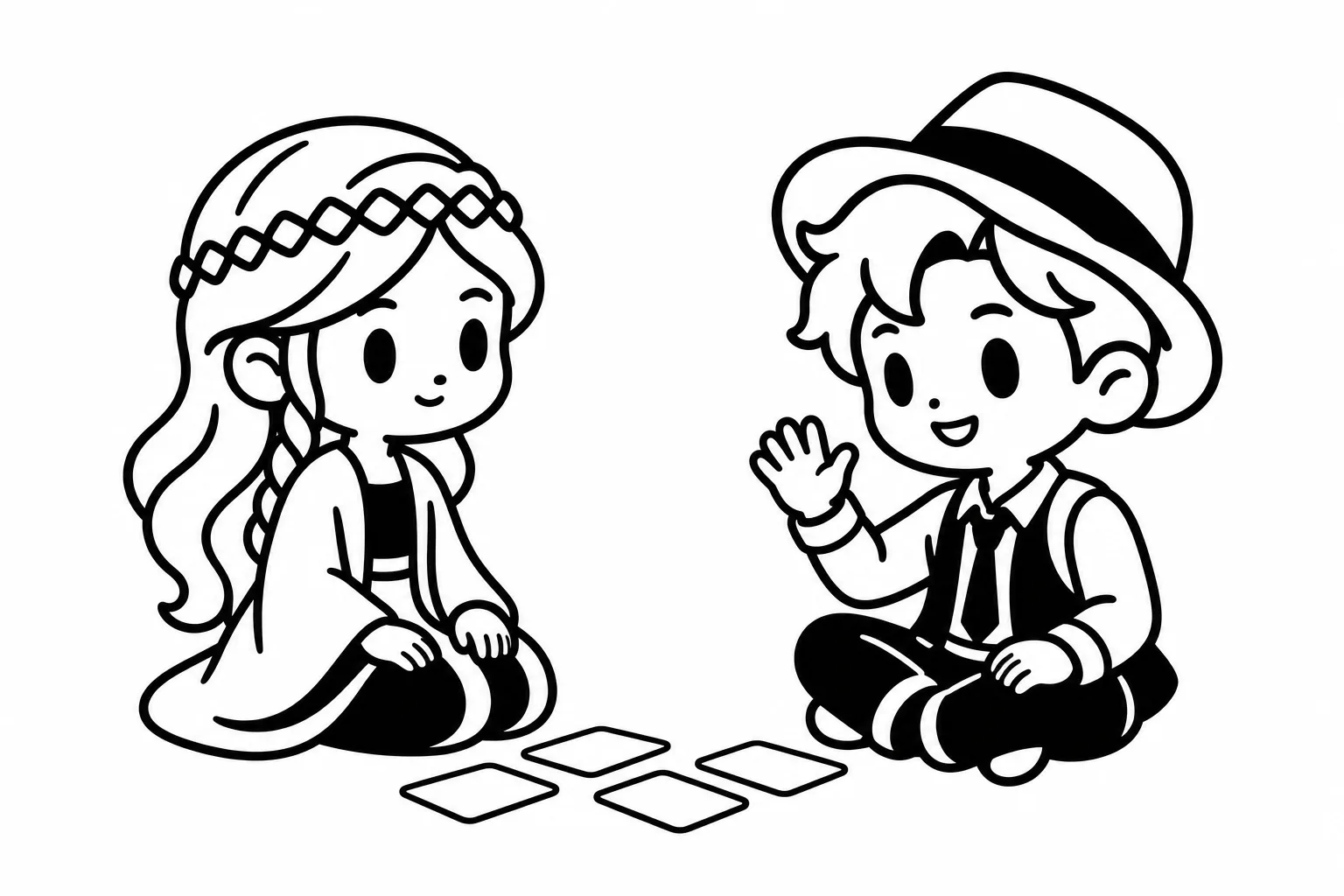 INFPと兄弟のイラスト
