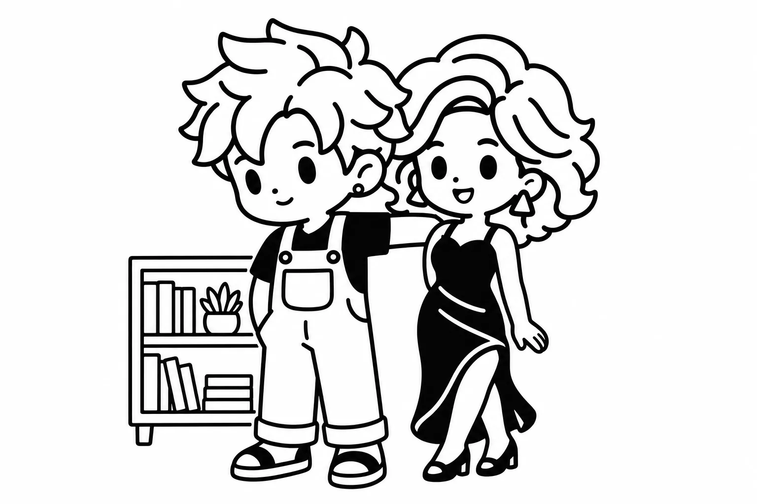 ISFPと兄弟のイラスト