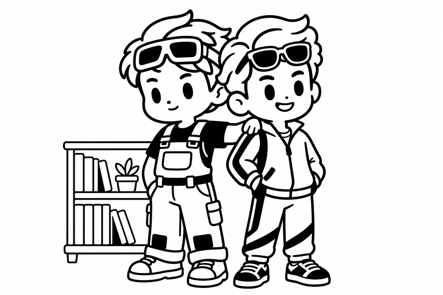 ISTPと兄弟のイラスト